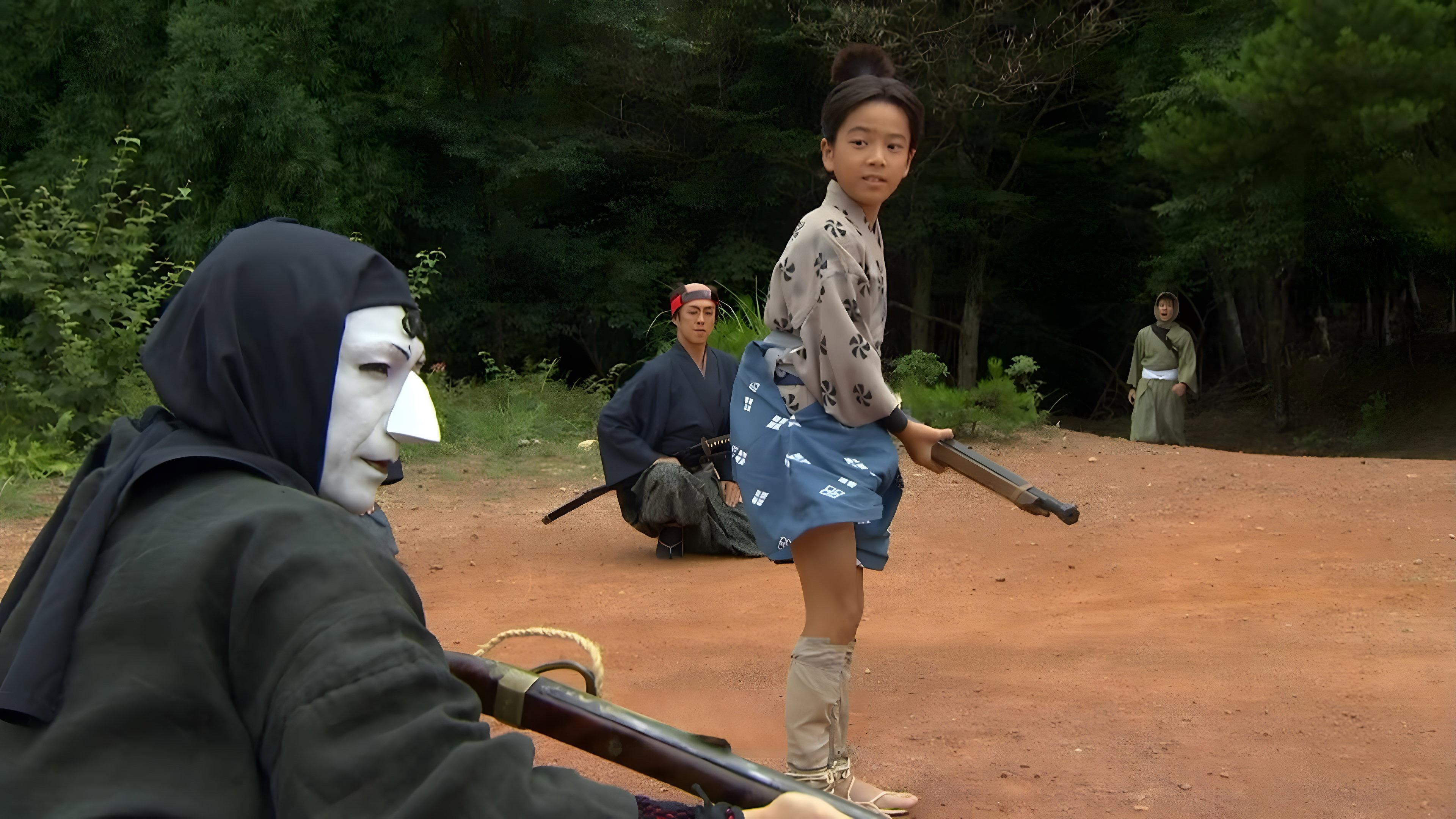 Ninja Kids!!! Summer Mission Impossible 2013 movie scene