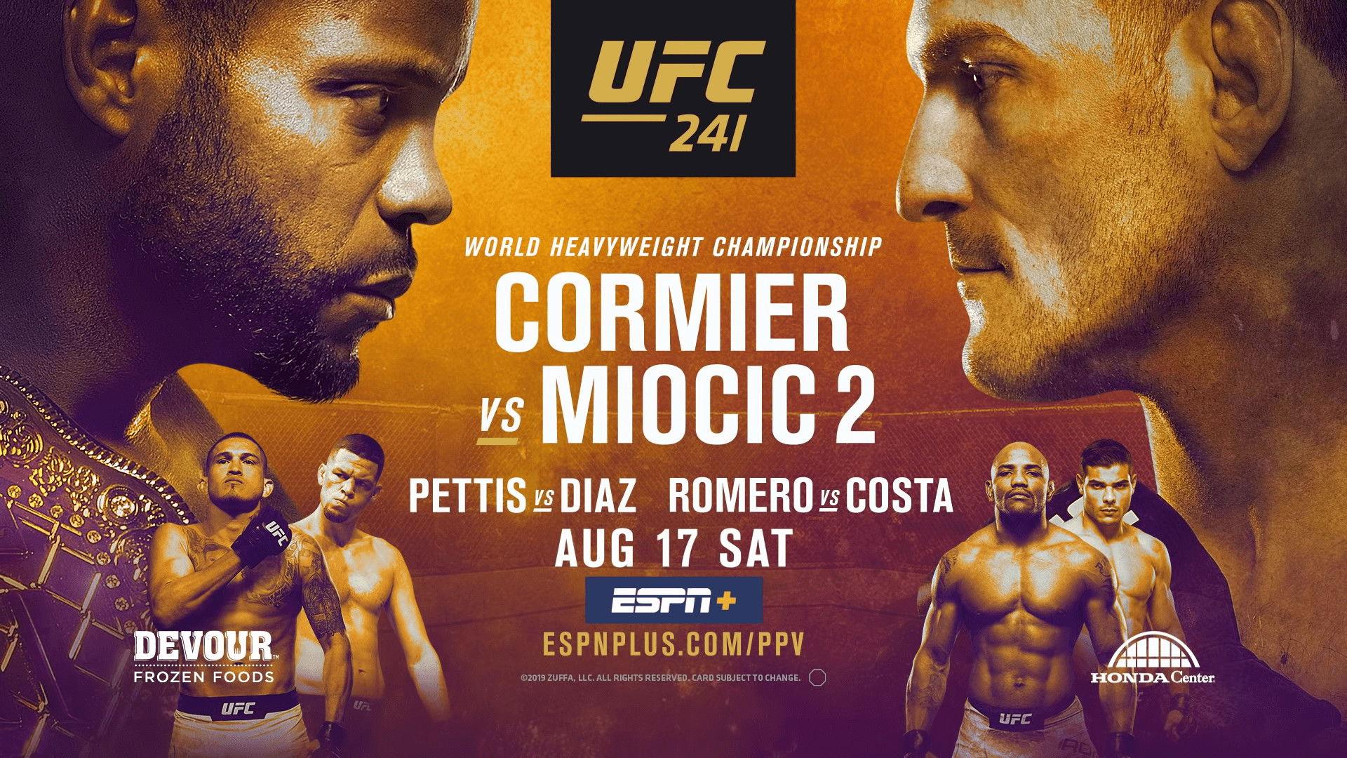 UFC 241: Cormier vs. Miocic 2 2019 movie scene