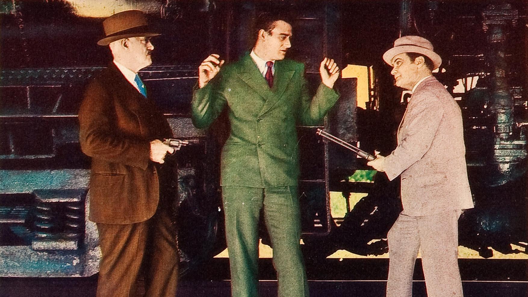 The Hurricane Express 1932 movie scene