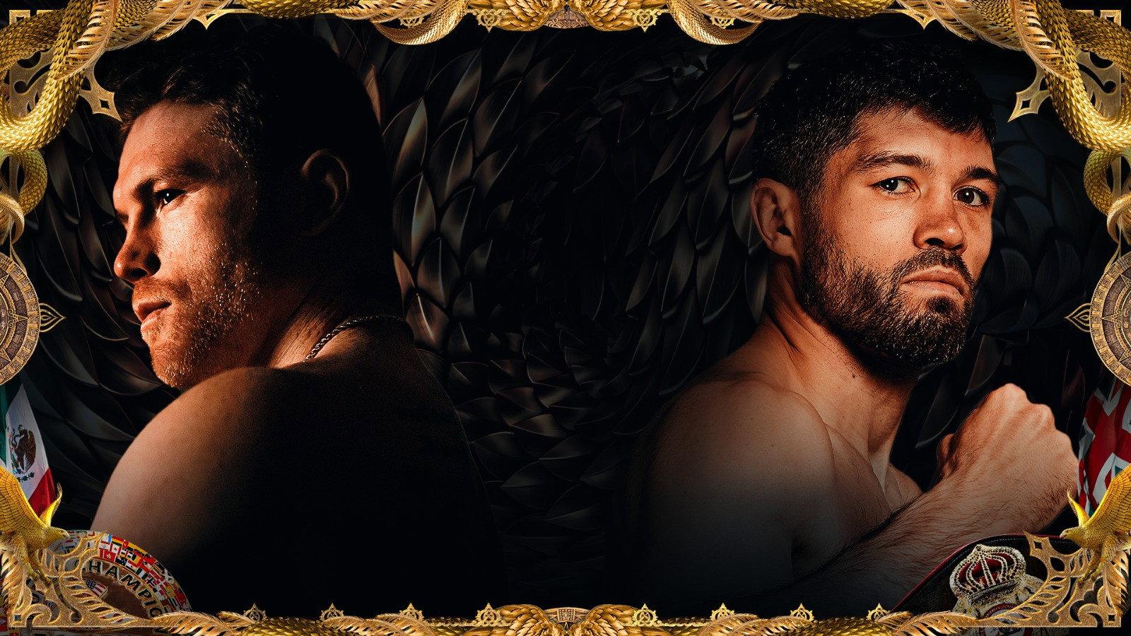 Canelo Alvarez vs. John Ryder 2023 movie scene