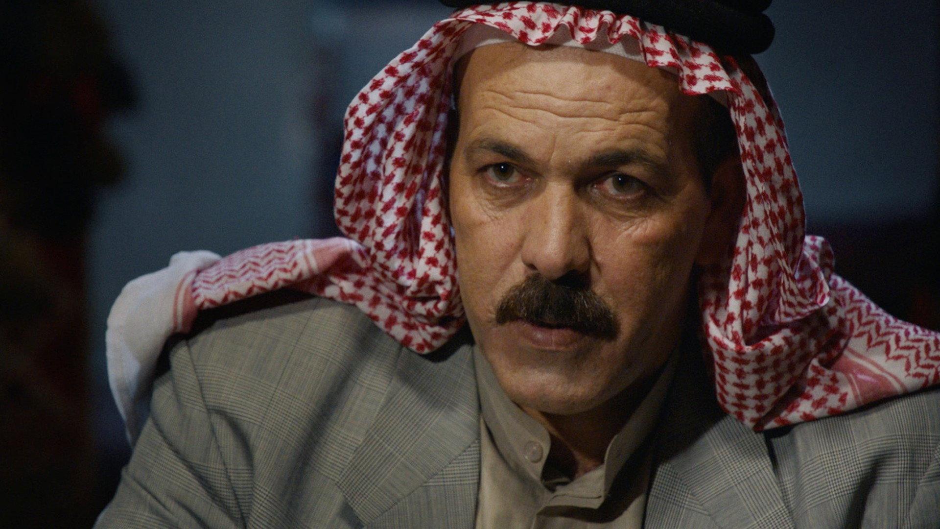 Hiding Saddam Hussein 2024 movie scene