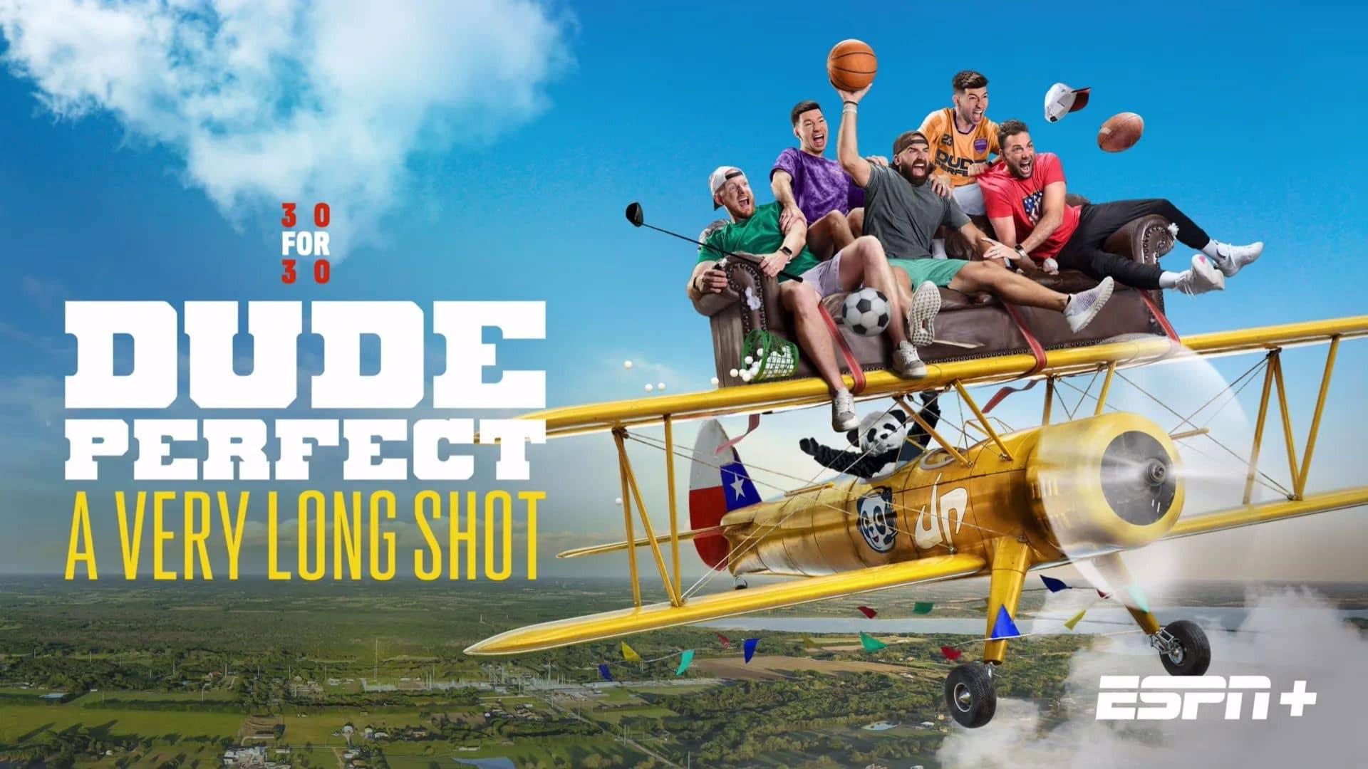 Dude Perfect: A Very Long Shot 2024 movie scene