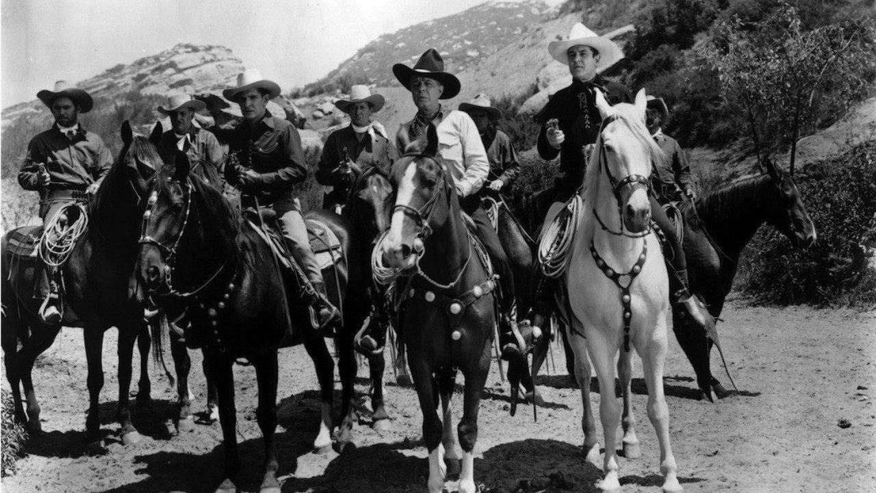 Death Valley Rangers 1943 movie scene