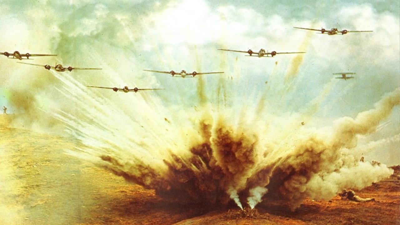 Heroes of the Eastern Skies 1977 movie scene