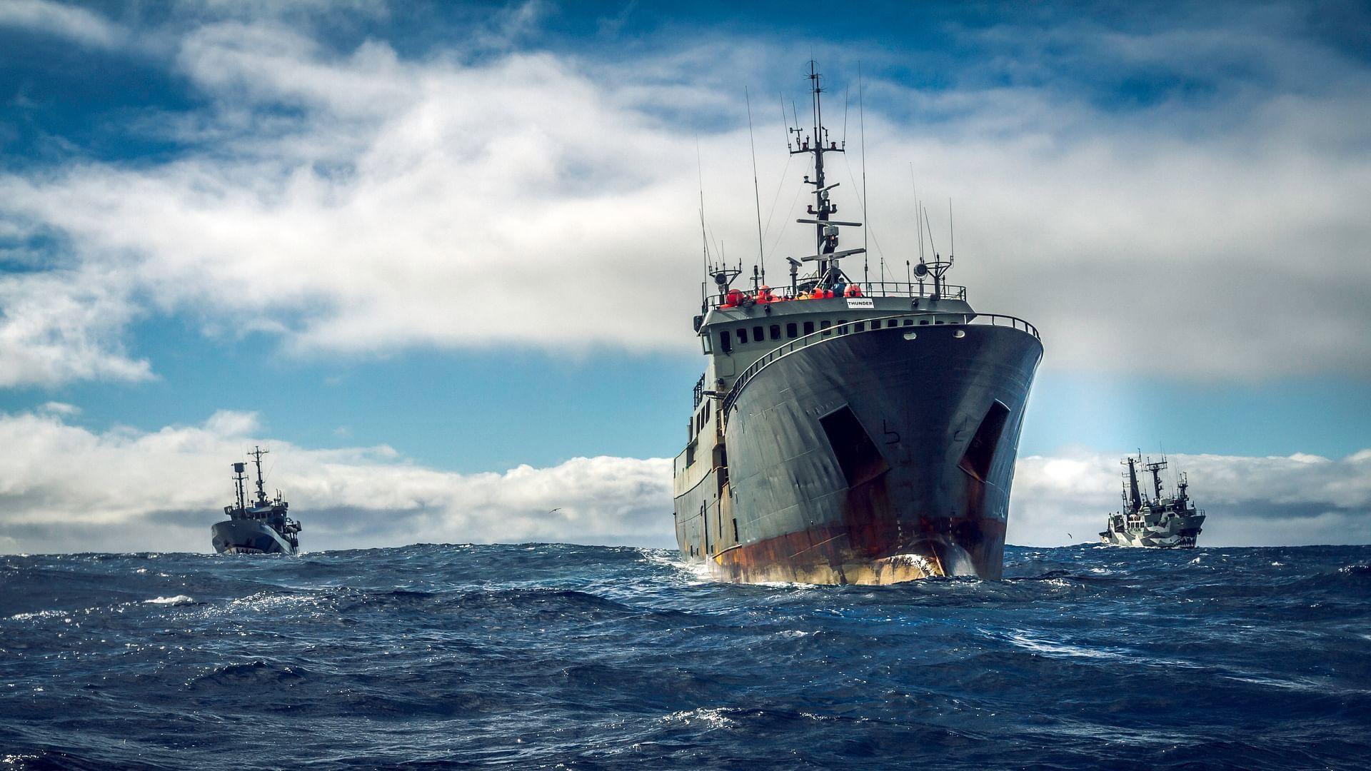 Ocean Warriors - Chasing the Thunder 2019 movie scene