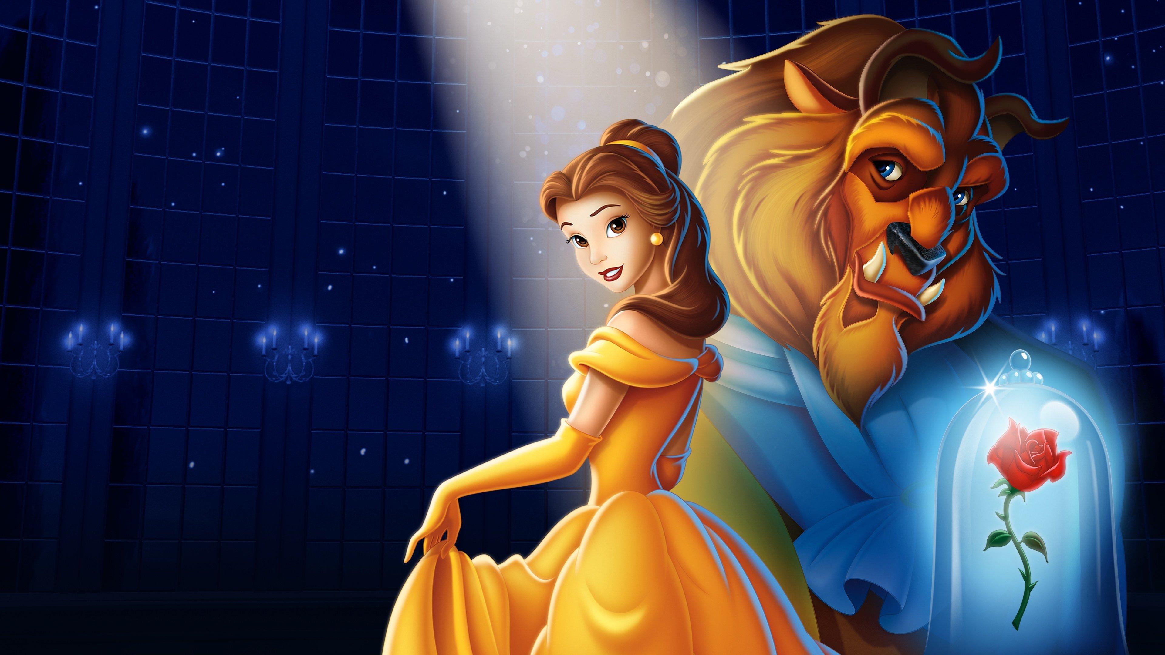 Beauty and the Beast 1991 movie scene