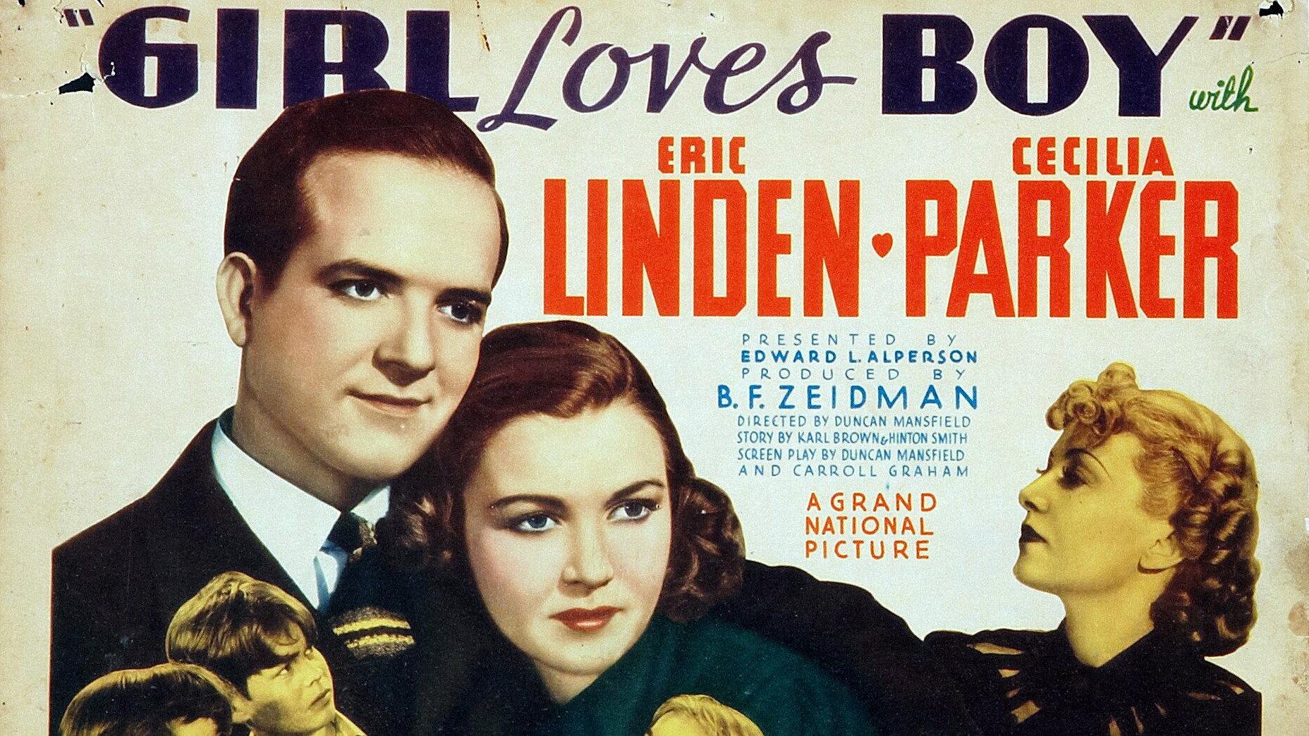 Girl Loves Boy 1937 movie scene