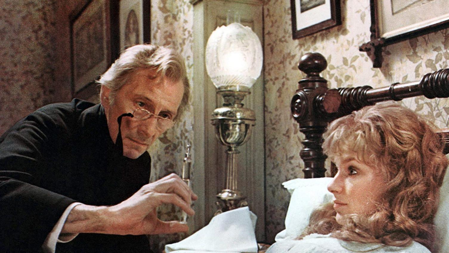 The Creeping Flesh 1973 movie scene