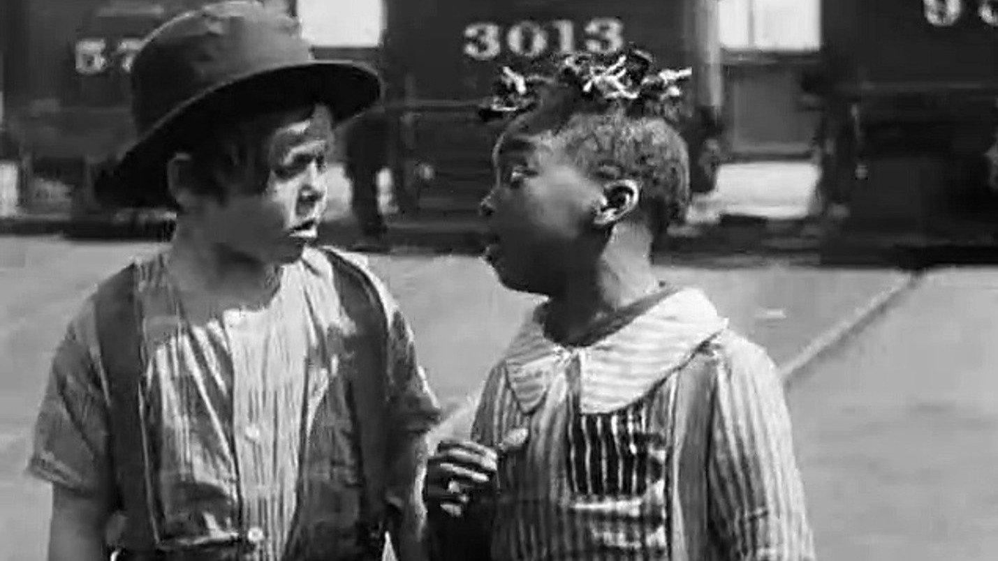 Railroadin' 1929 movie scene