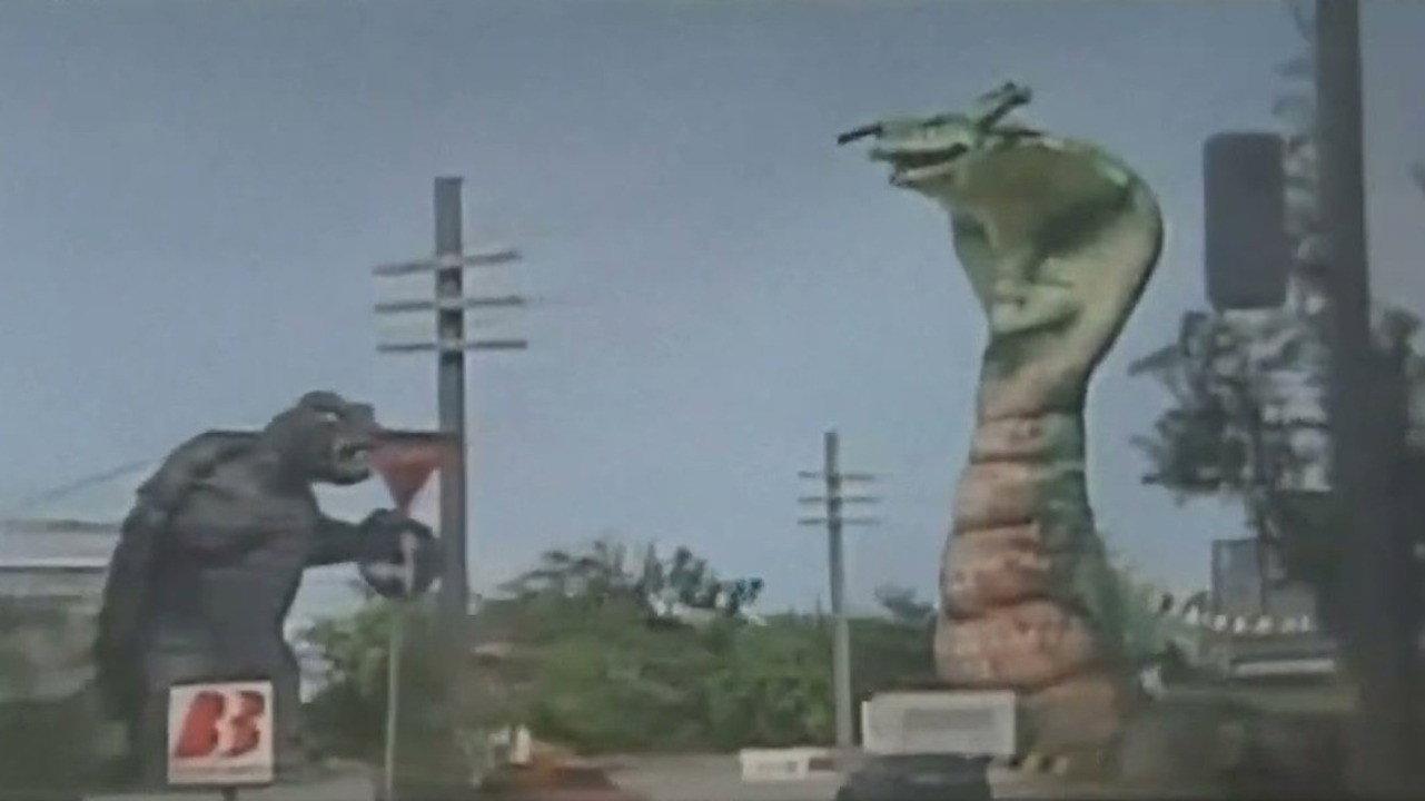 Gamera vs. Garasharp 1991 movie scene