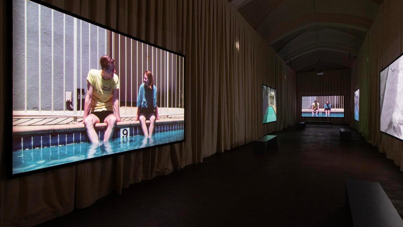 Art installation of ILOVERUSS  movie scene