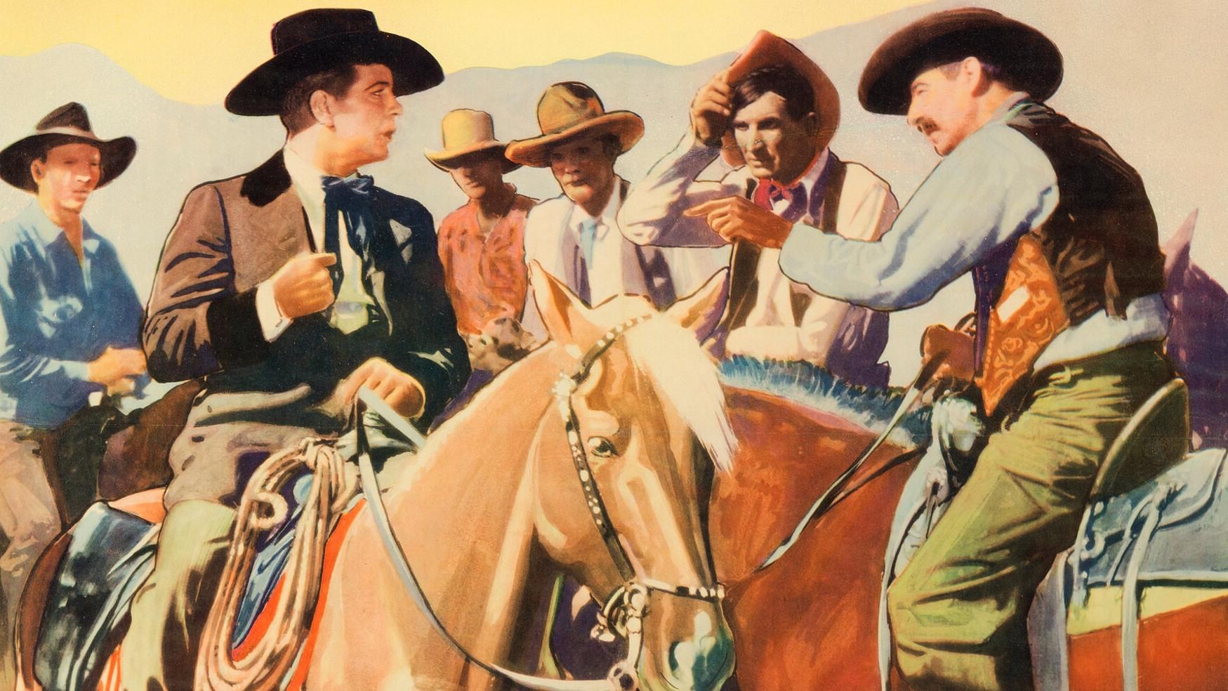 The Cowboy Counsellor 1932 movie scene