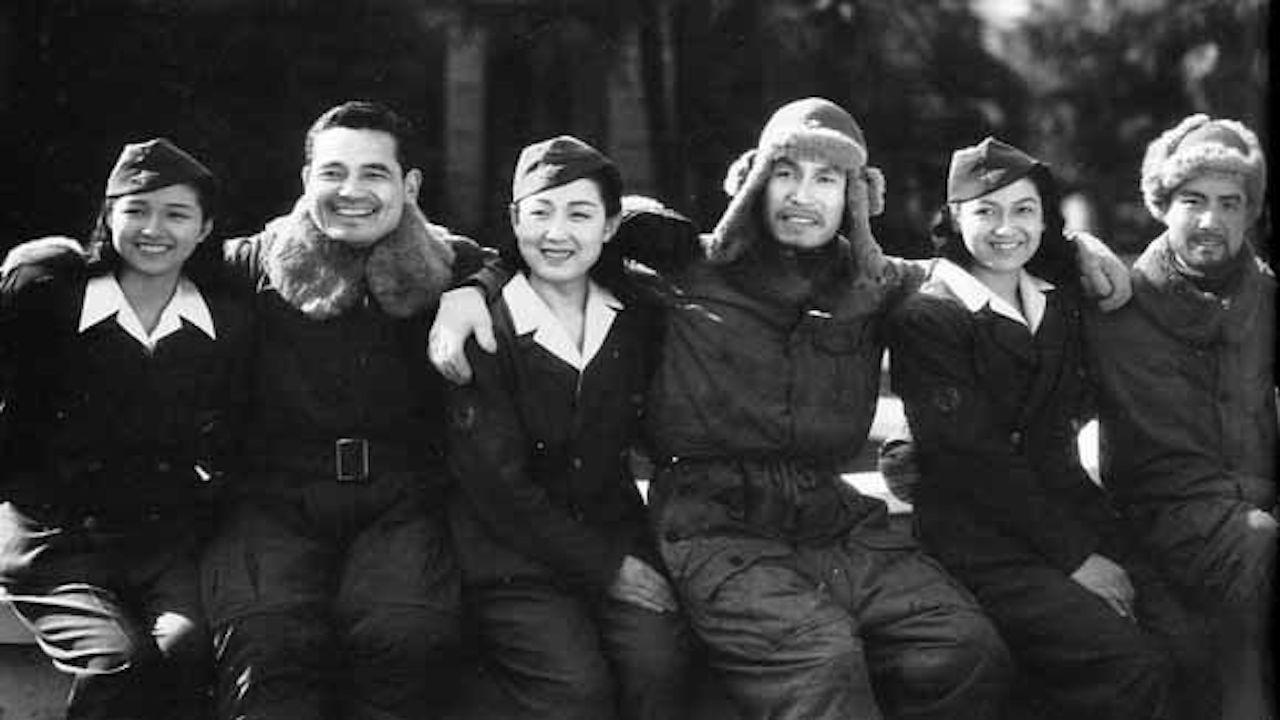 Three Women of the North 1945 movie scene