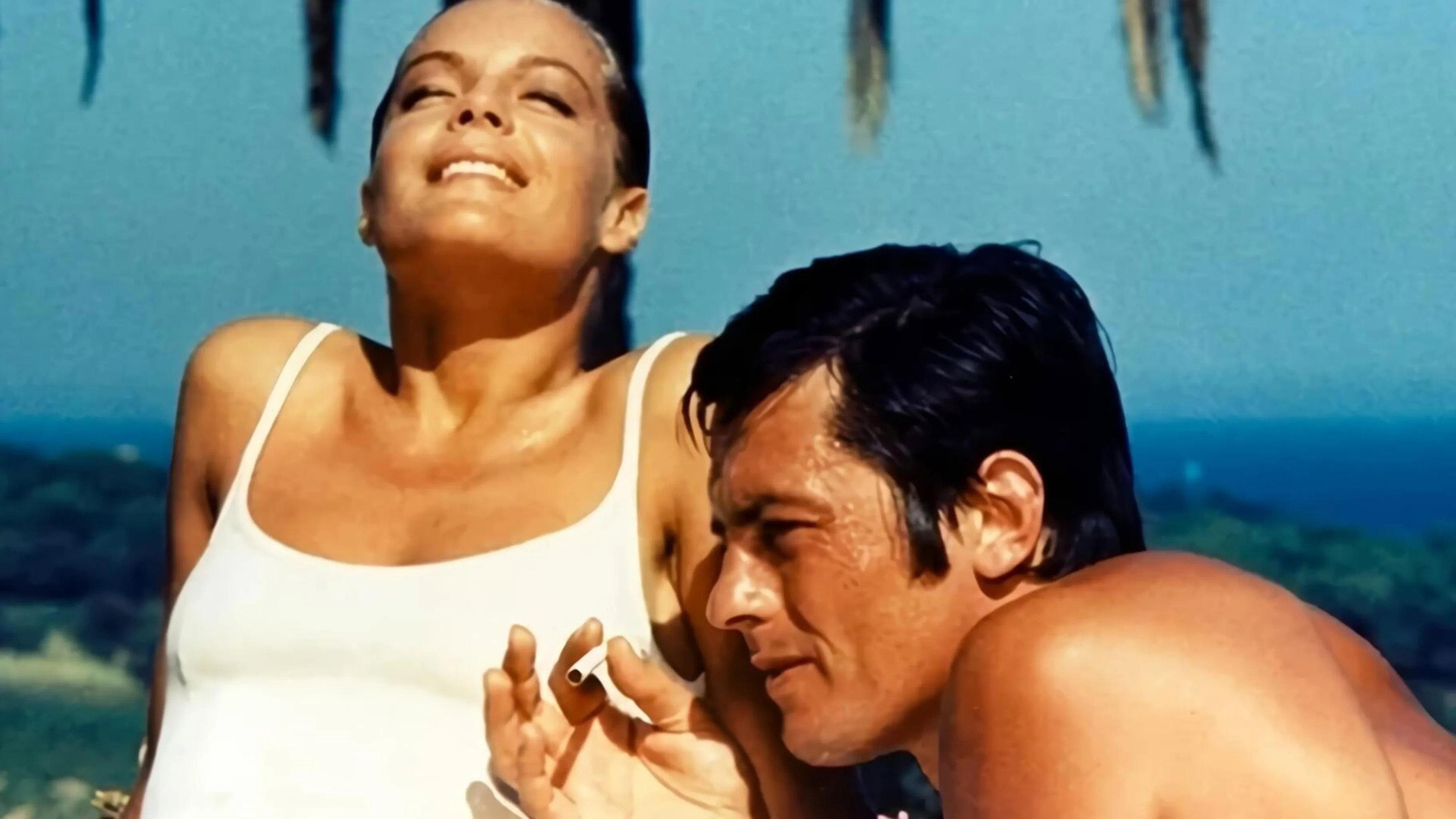 The Swimming Pool 1969 movie scene