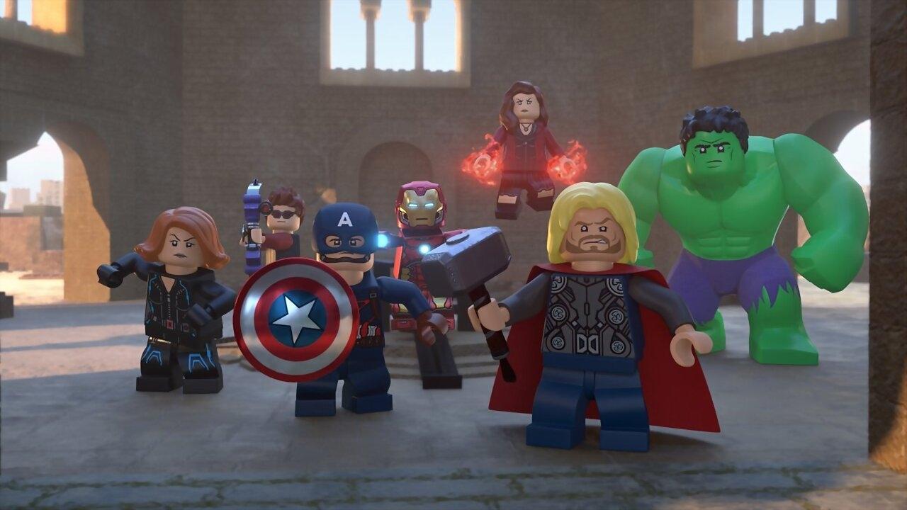 LEGO Marvel Avengers: Time Twisted 2022 movie scene