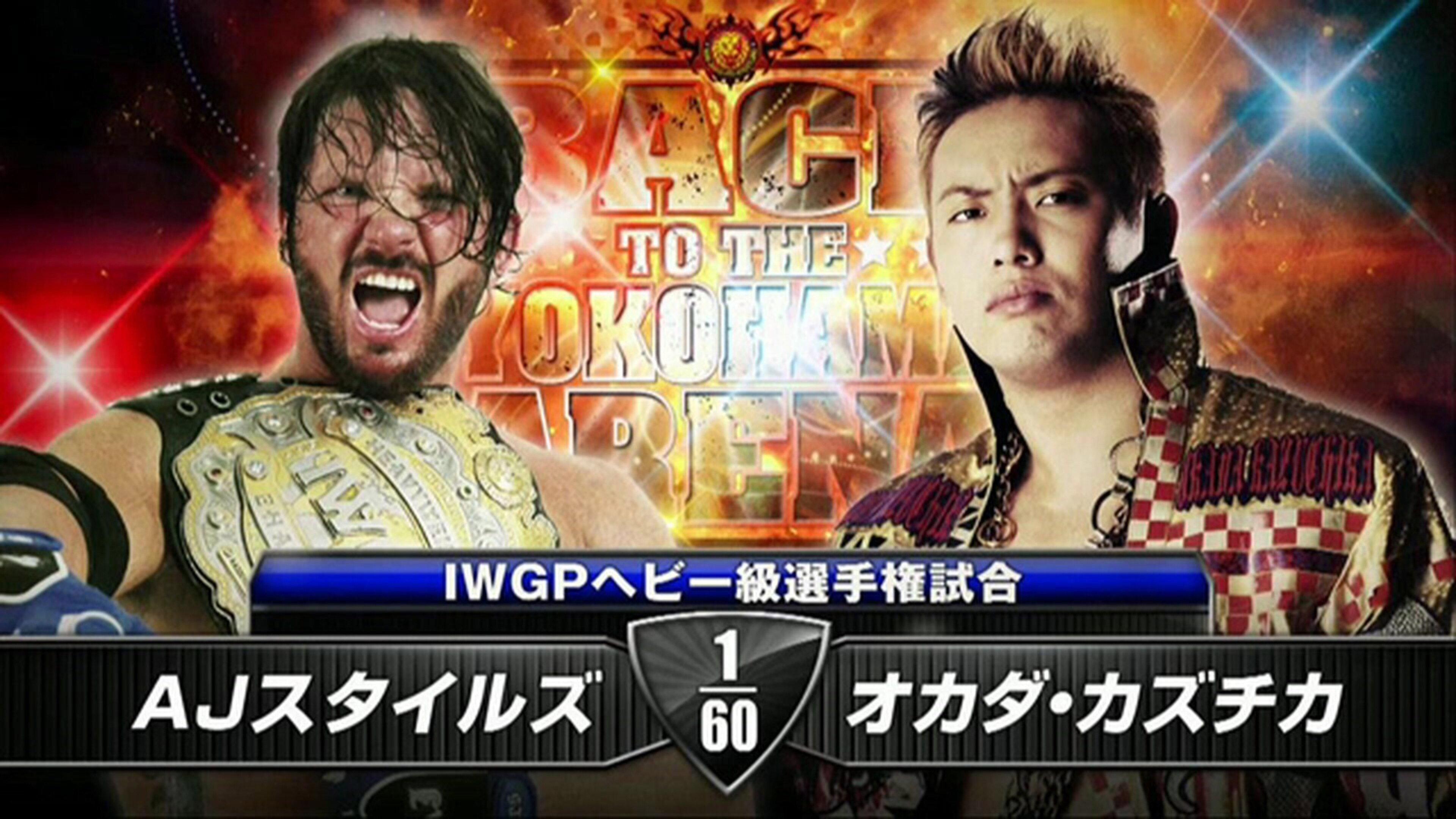 NJPW Back to the Yokohama Arena 2014 movie scene