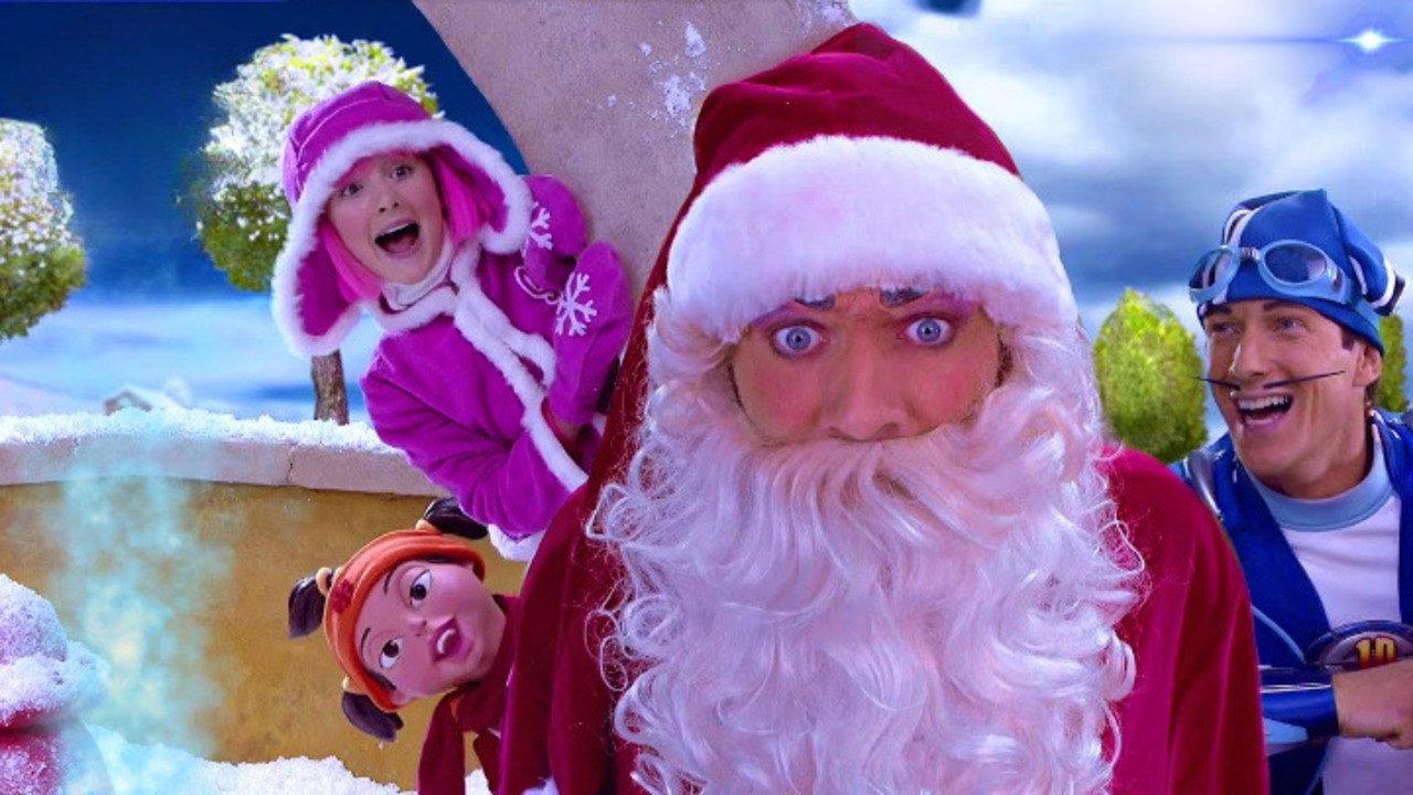 LazyTown Surprise Santa 2005 movie scene