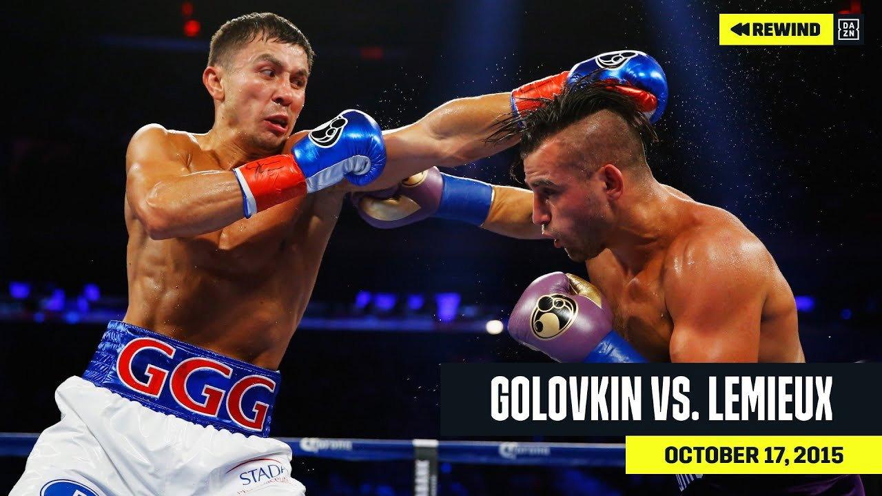 Gennady Golovkin vs. David Lemieux 2015 movie scene