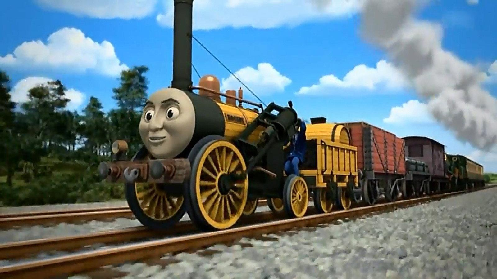 Thomas & Friends: Spills & Thrills 2014 movie scene