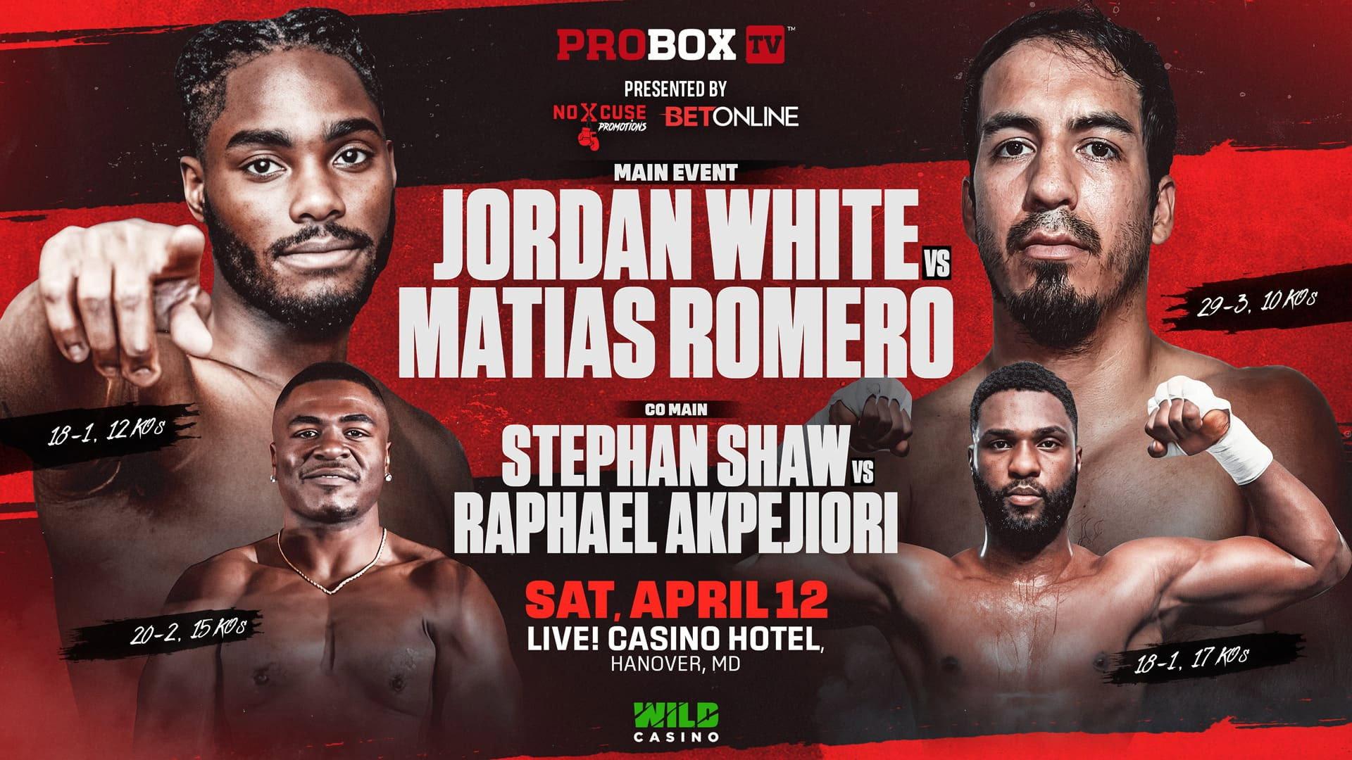 Jordan White vs. Jose Matias Romero 2025 movie scene