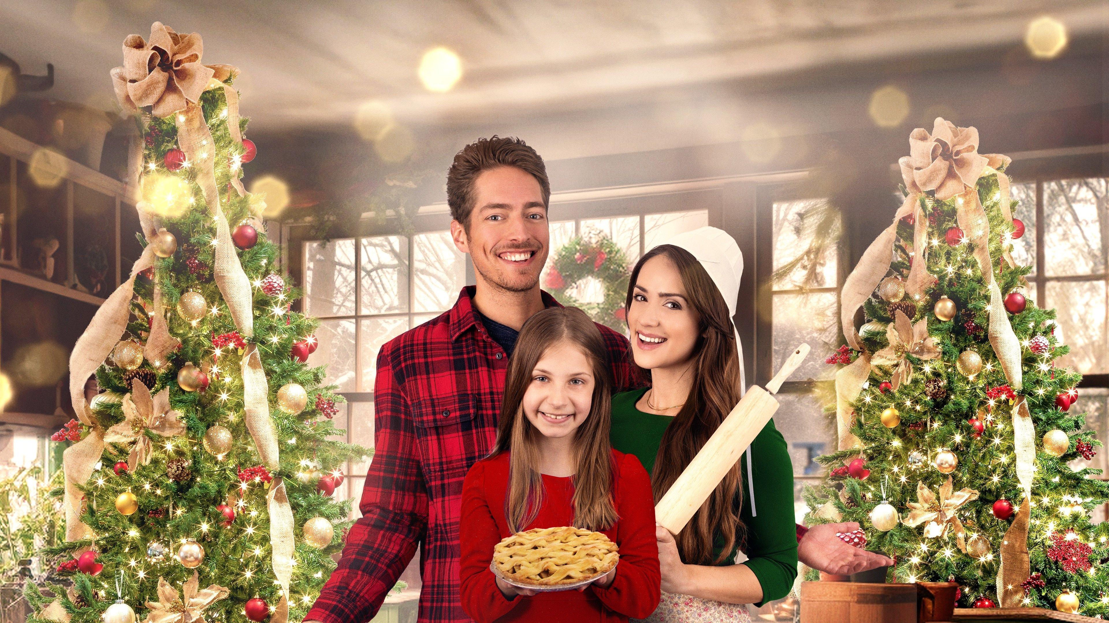 Christmas at the Amish Bakery 2023 movie scene