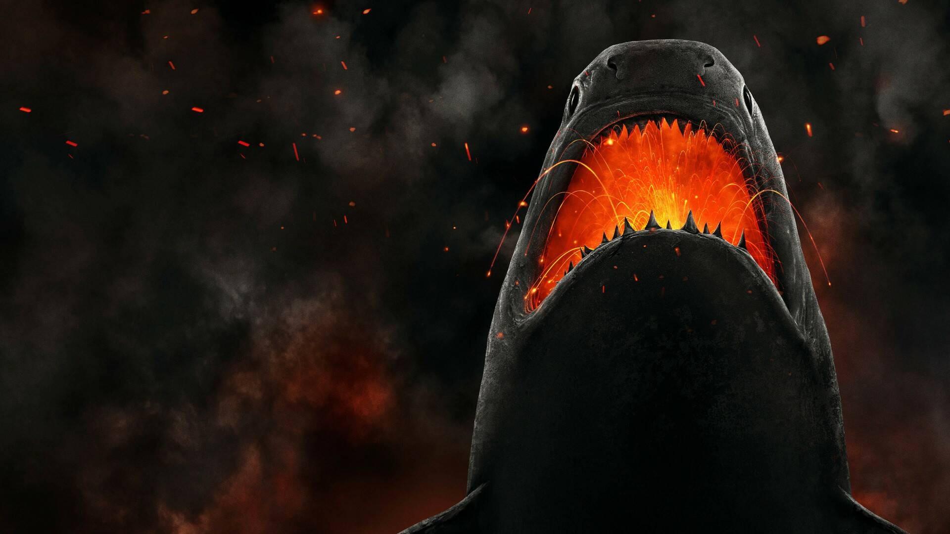 Attack of the Devil Shark 2025 movie scene