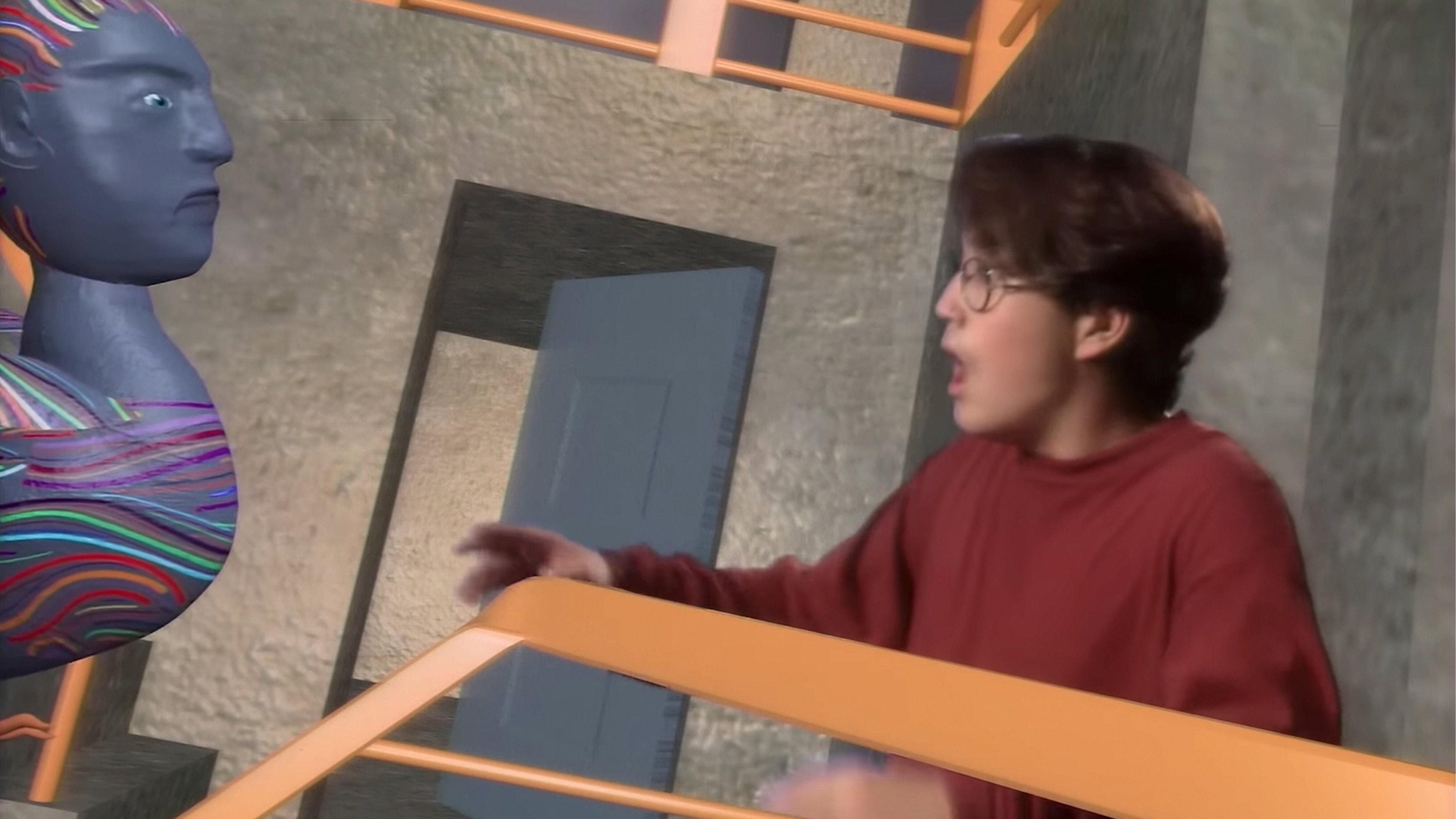 Infinite Escher 1990 movie scene