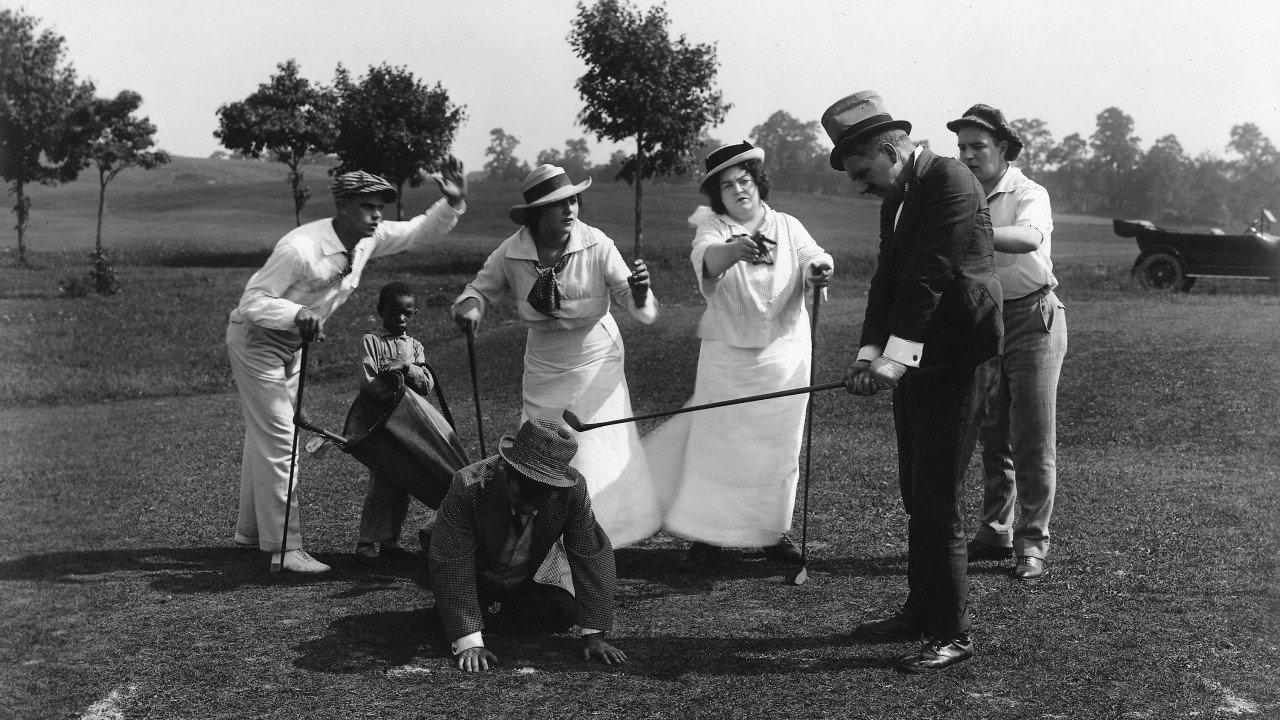 The Golf Specialist 1930 movie scene