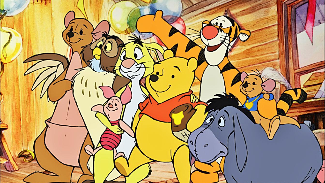 Winnie the Pooh and the Honey Tree 1966 movie scene