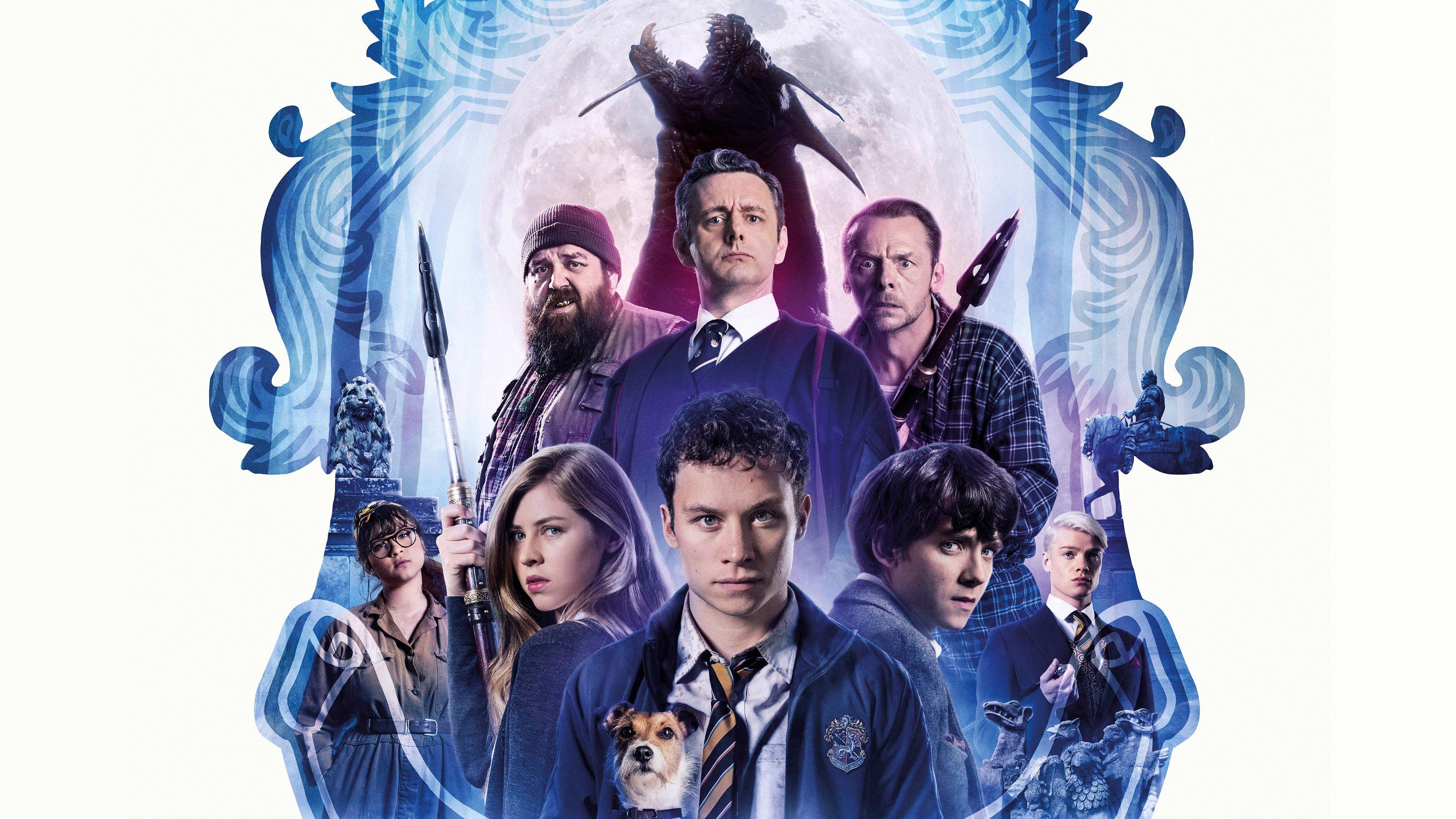 Slaughterhouse Rulez 2018 movie scene