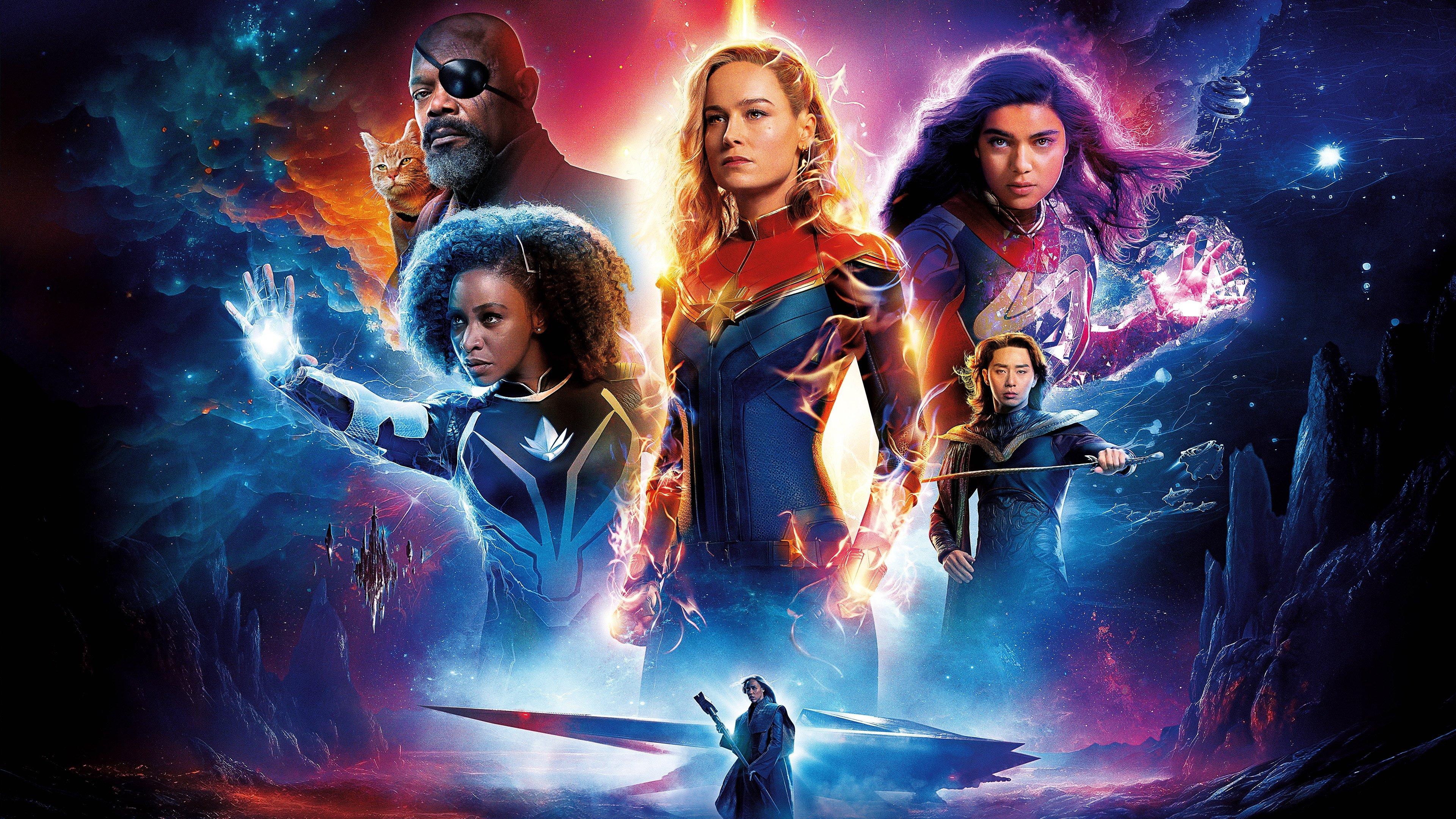 The Marvels 2023 movie scene
