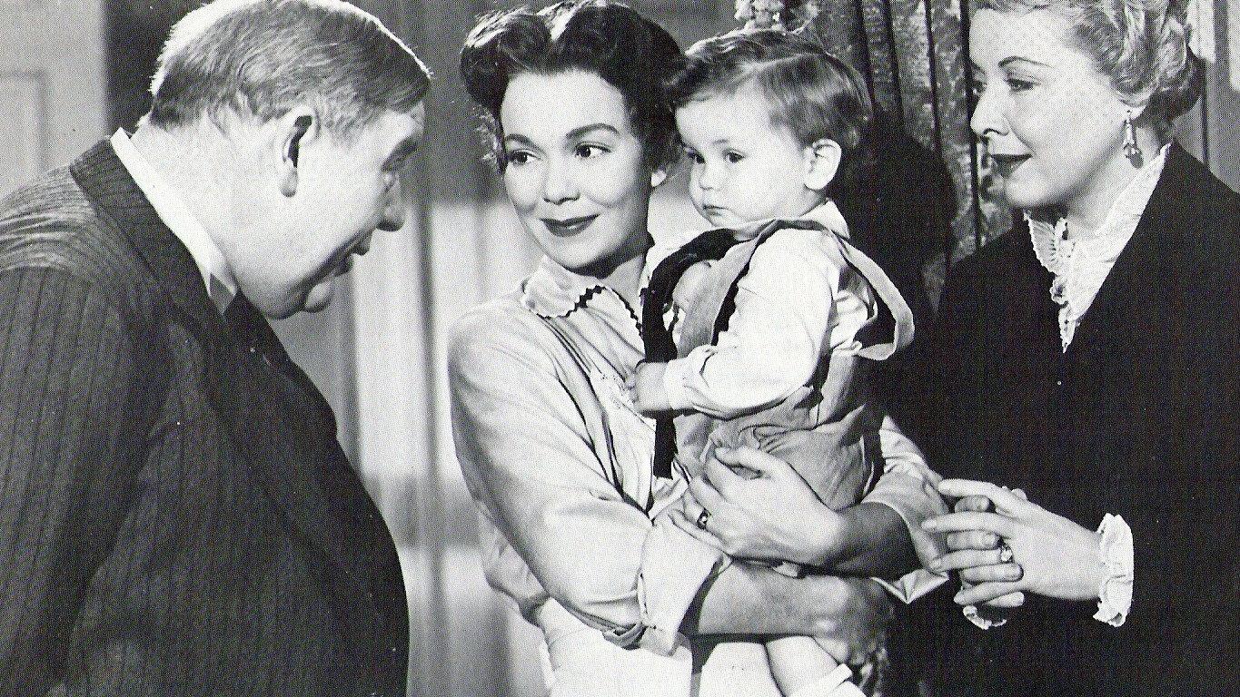 The Blue Veil 1951 movie scene