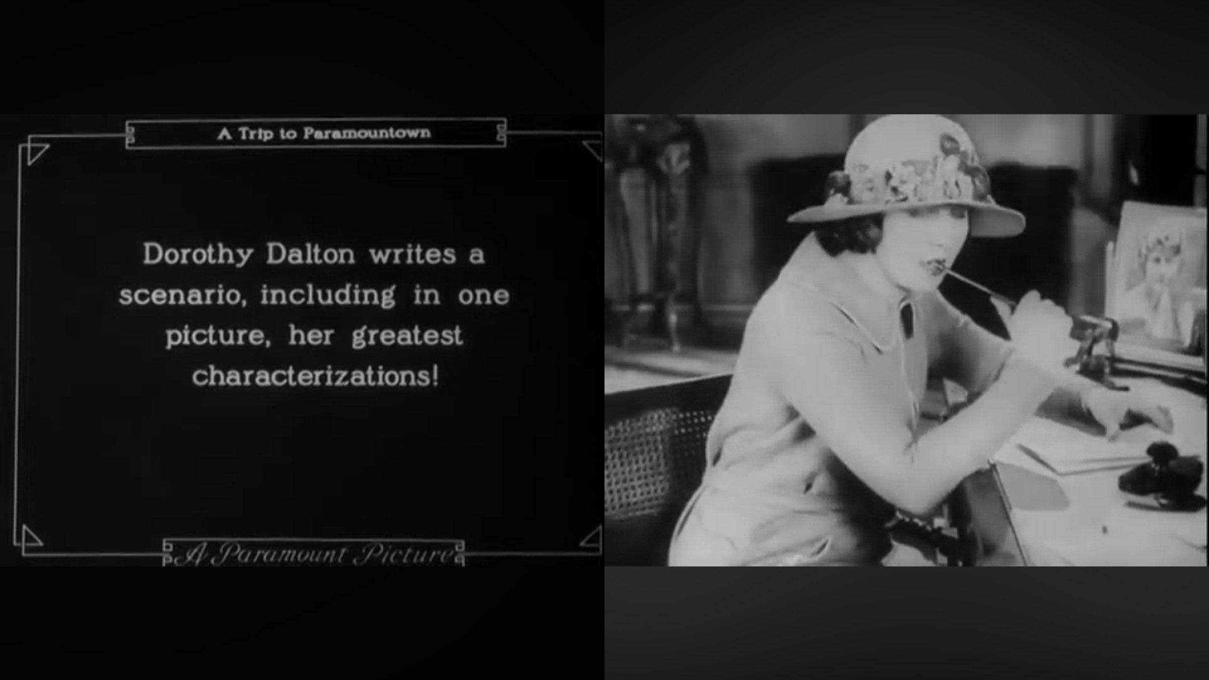 A Trip to Paramountown 1922 movie scene