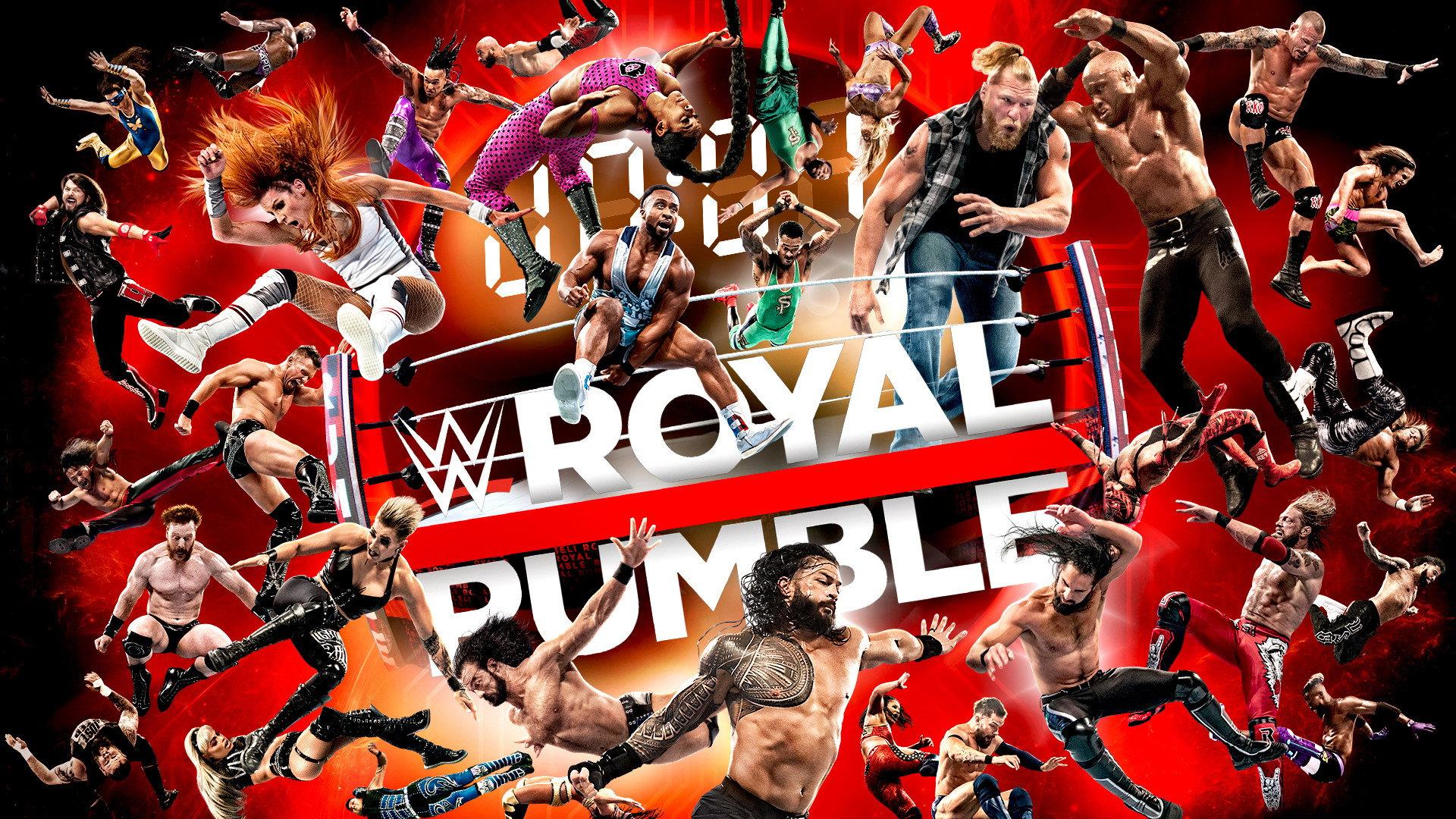 WWE Royal Rumble 2022 2022 movie scene