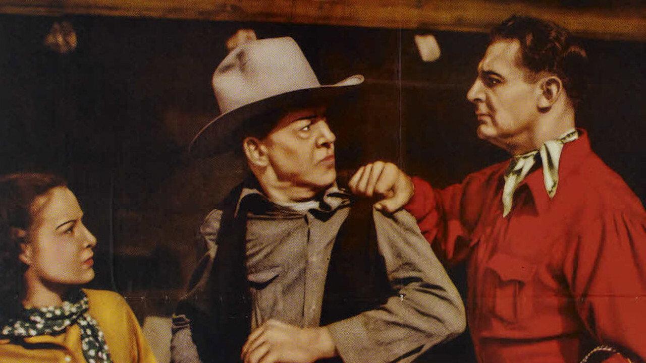 Trailing Double Trouble 1940 movie scene