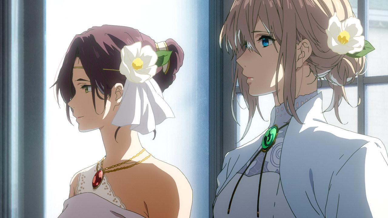 Violet Evergarden: Eternity and the Auto Memory Doll 2019 movie scene