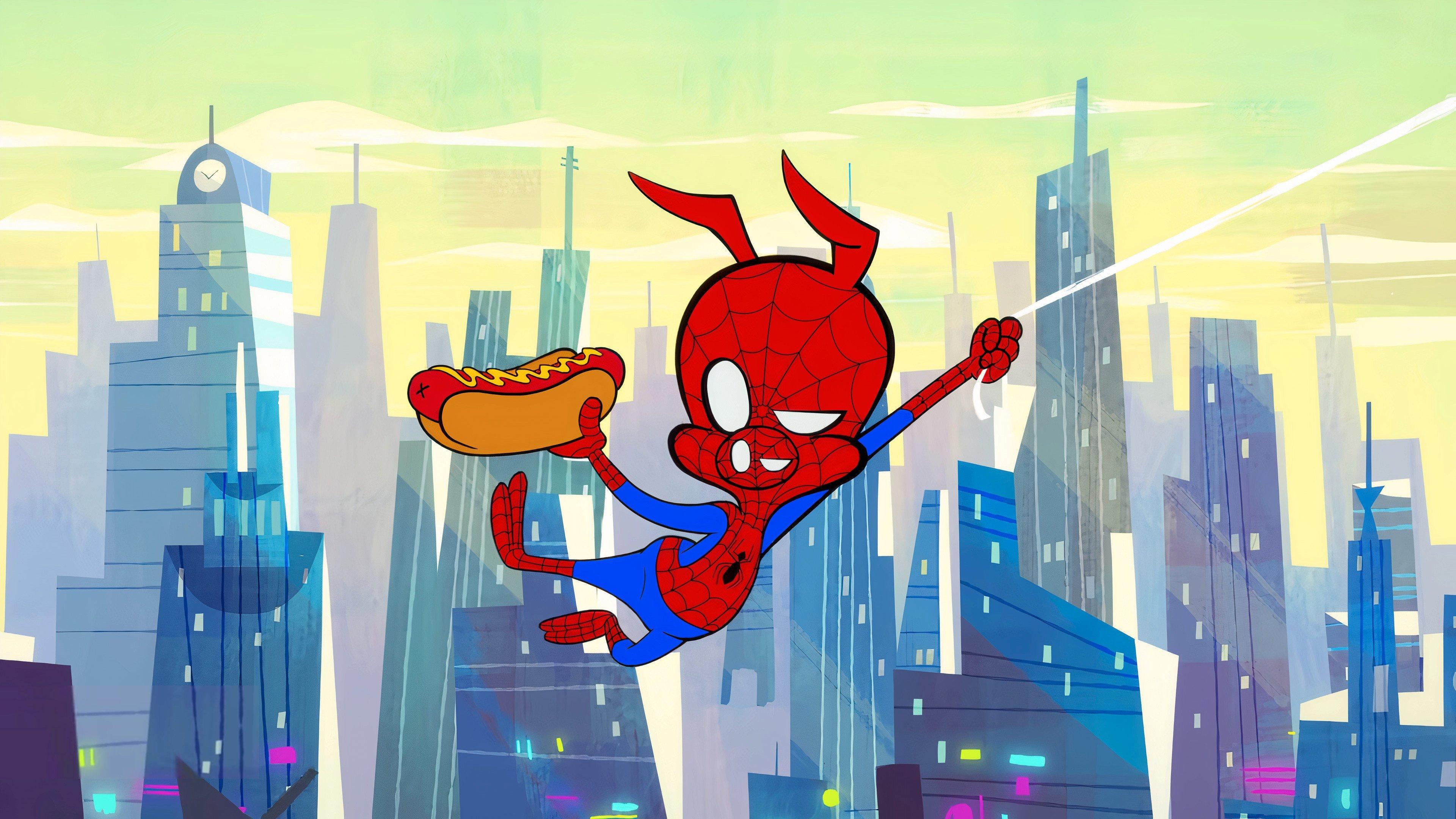 Spider-Ham: Caught in a Ham 2019 movie scene