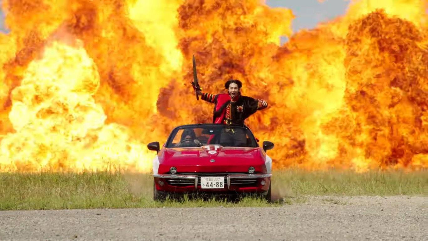Bakuage Sentai Boonboomger VS King-Ohger 2025 movie scene