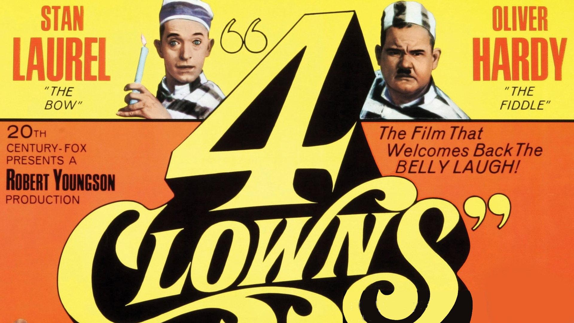 4 Clowns 1970 movie scene