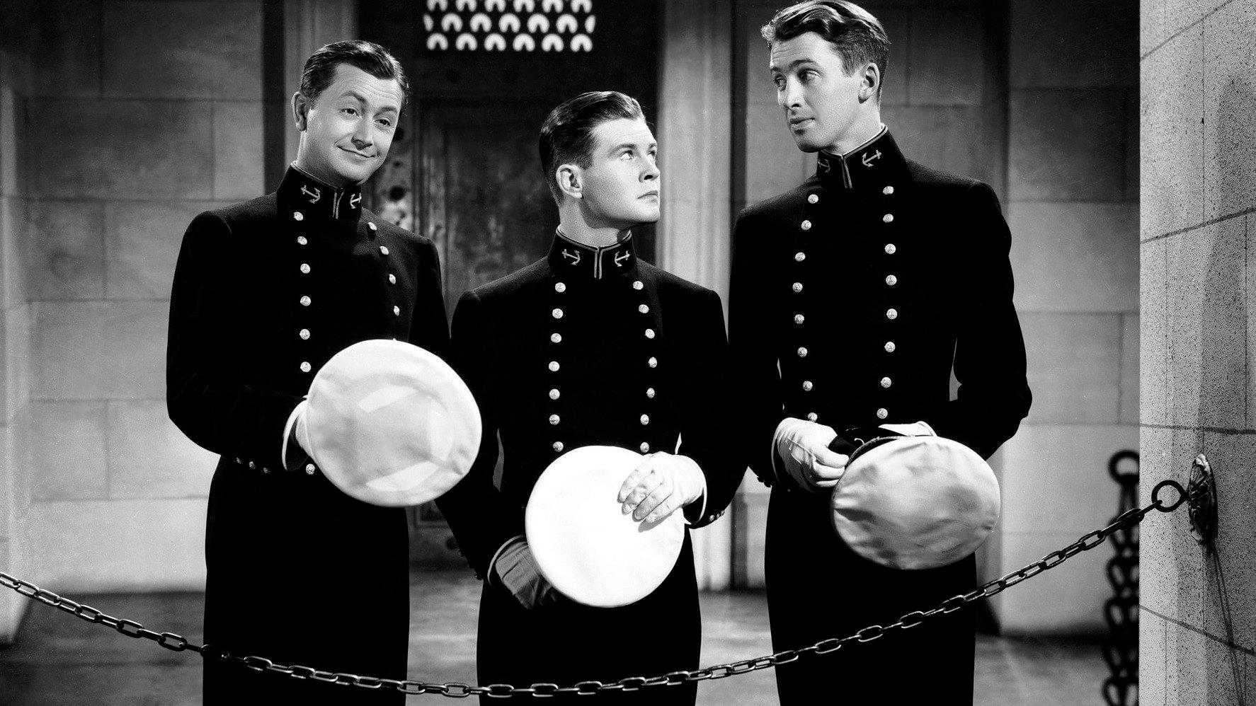 Navy Blue and Gold 1937 movie scene