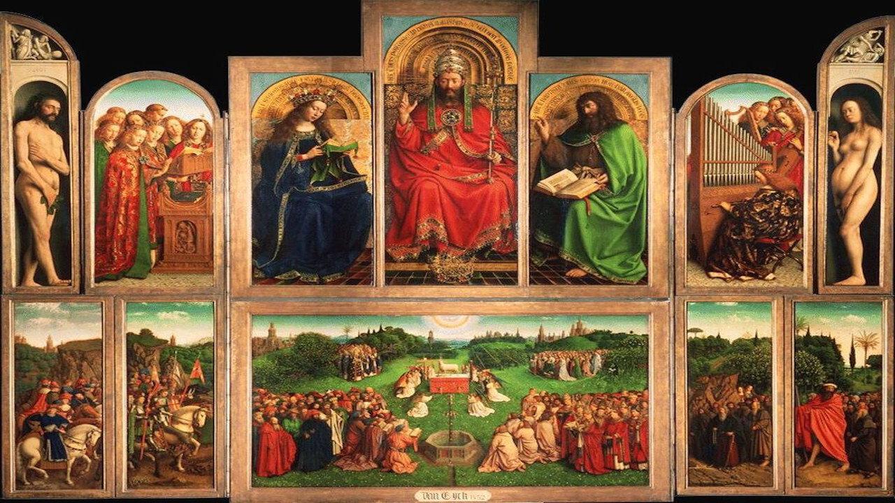 Secrets of the Ghent Altarpiece 2019 movie scene