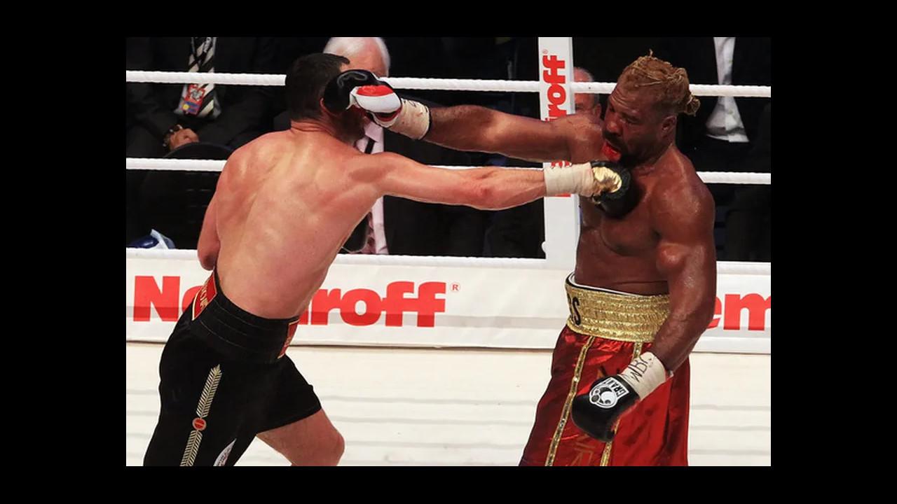 Vitali Klitschko vs. Shannon Briggs 2010 movie scene