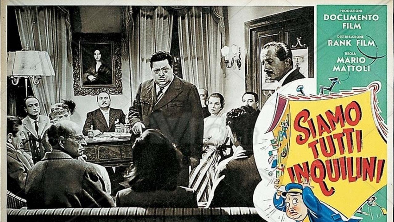 Siamo tutti inquilini 1953 movie scene