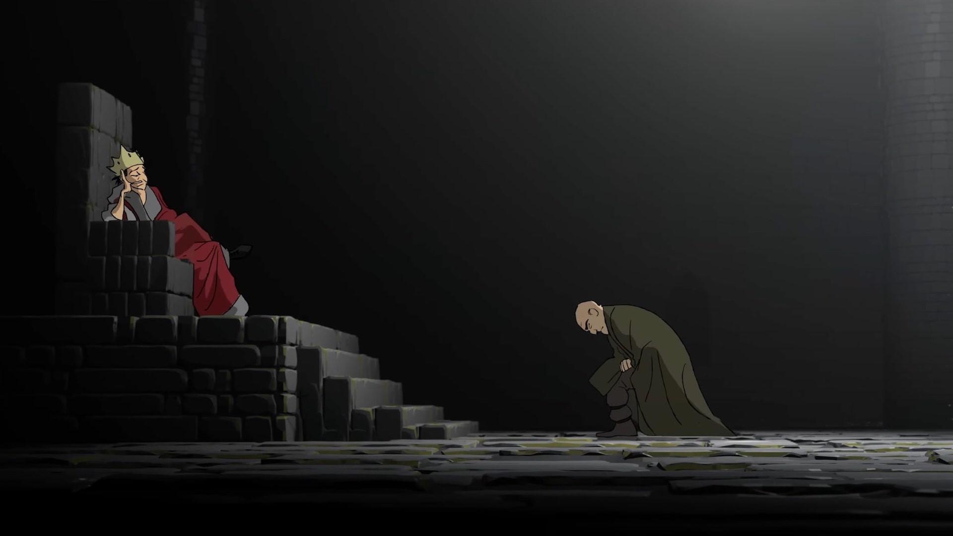 The Old Knight 2024 movie scene
