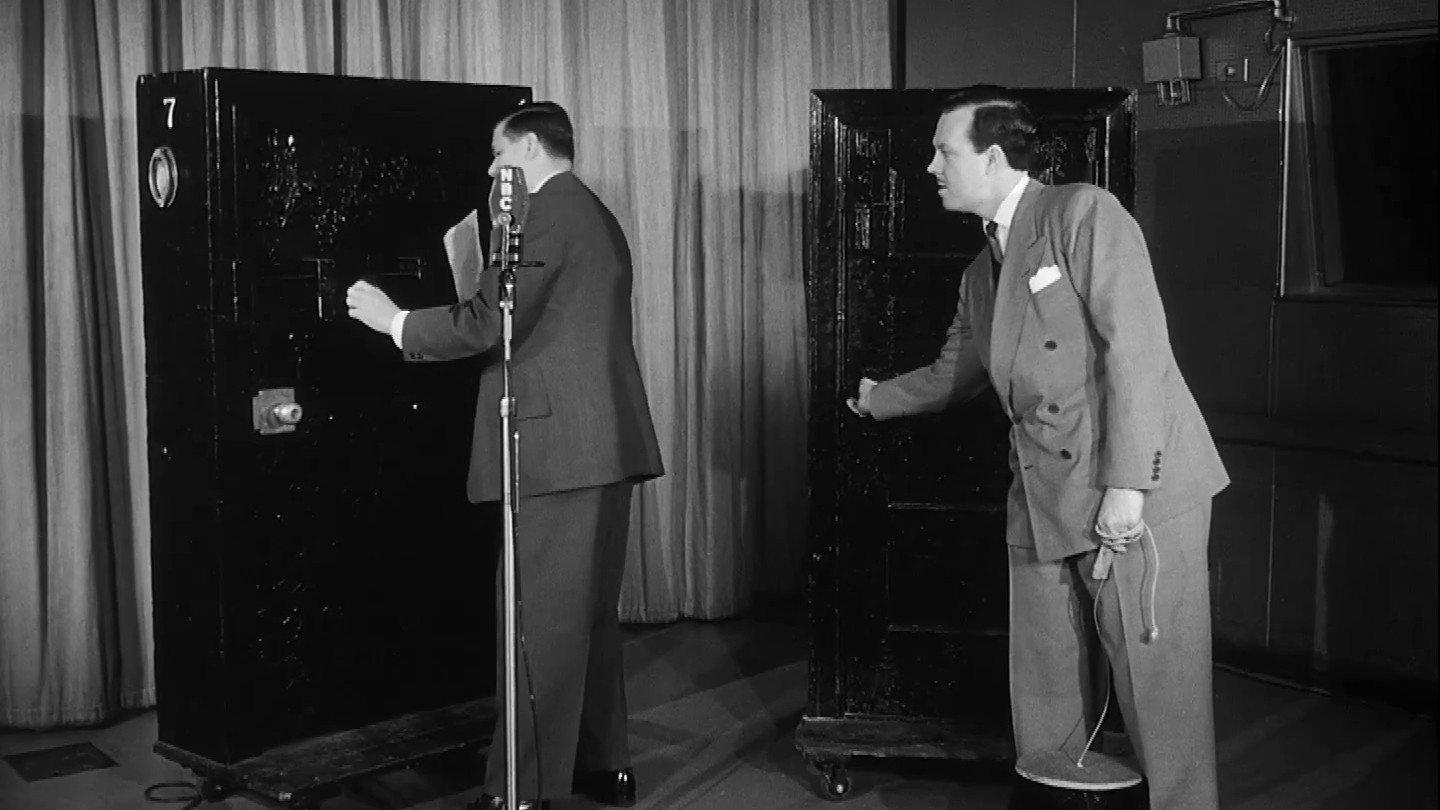 Behind Your Radio Dial 1949 movie scene