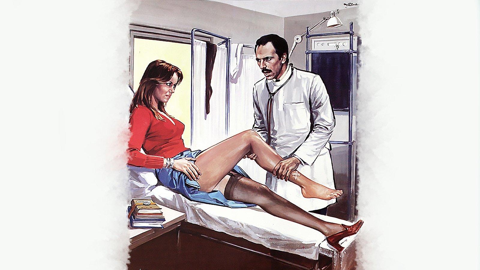 The Doctor...the Schoolgirl 1976 movie scene