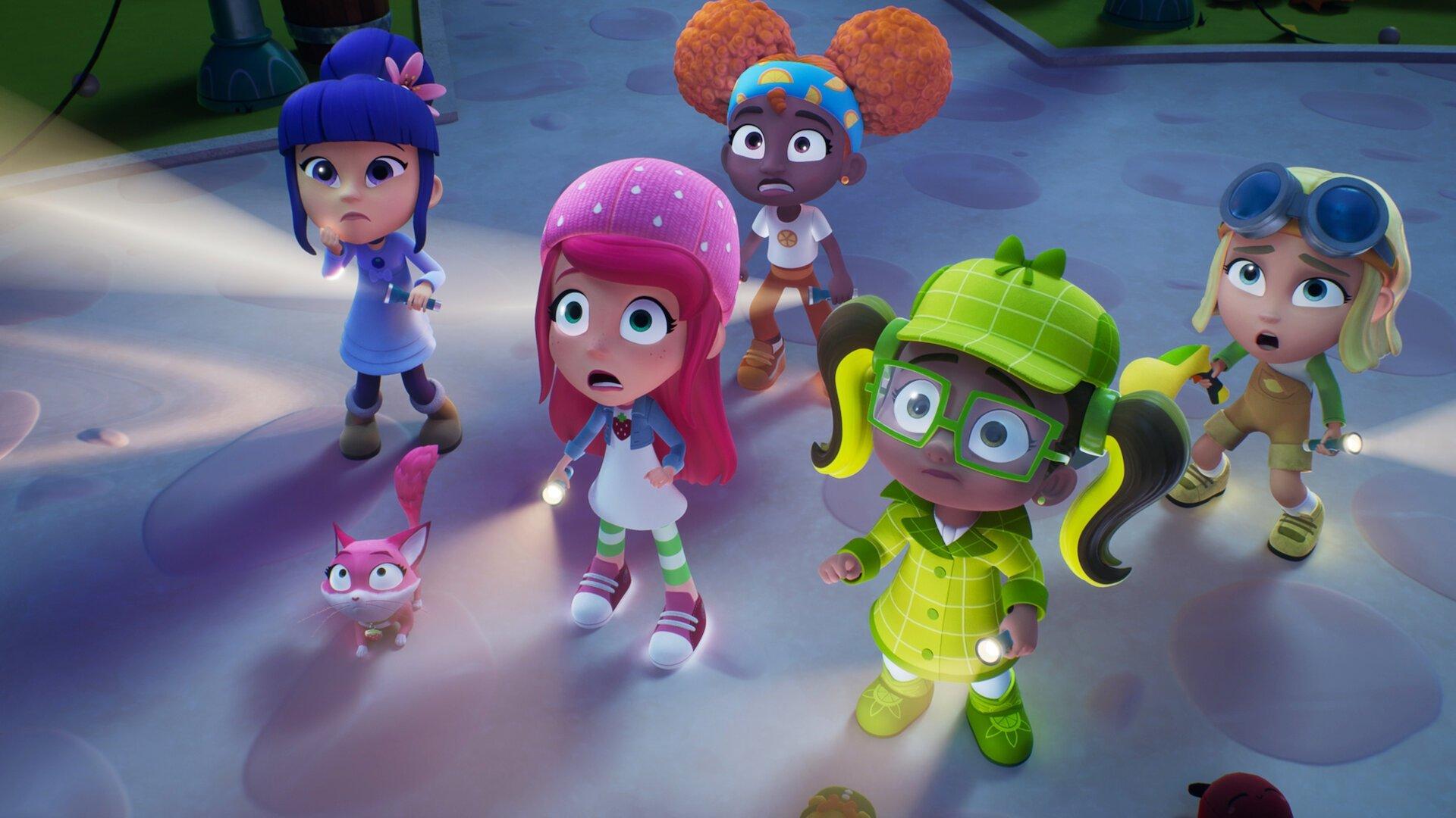 Strawberry Shortcake and the Beast of Berry Bog 2023 movie scene