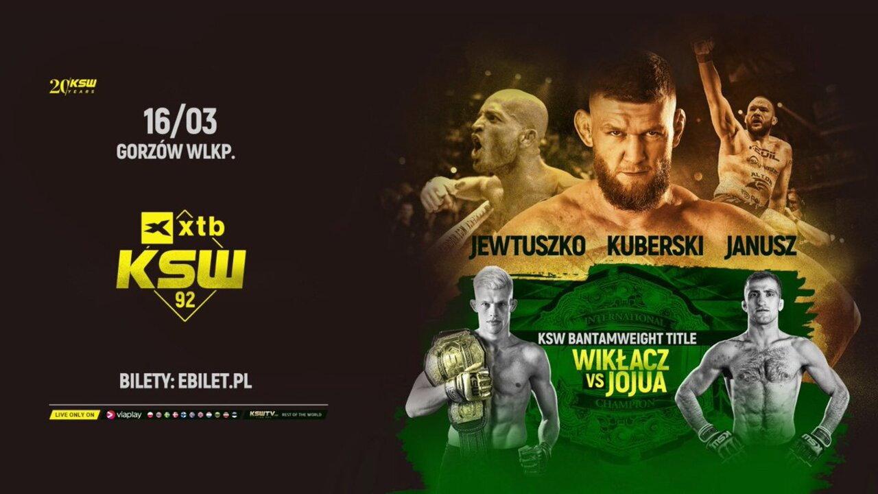KSW 92: Wiklacz vs. Jojua 2024 movie scene
