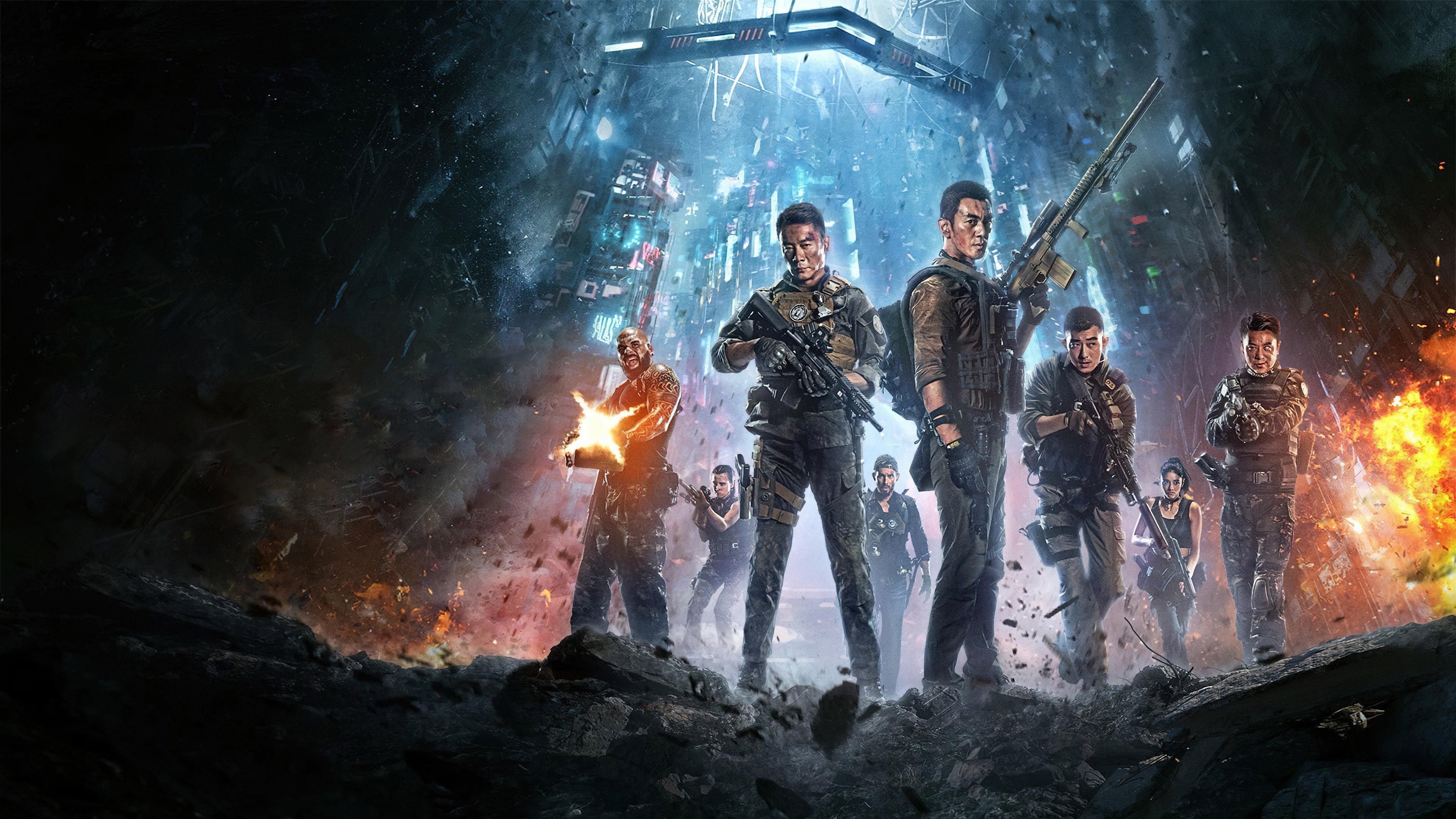The Underground War 2021 movie scene