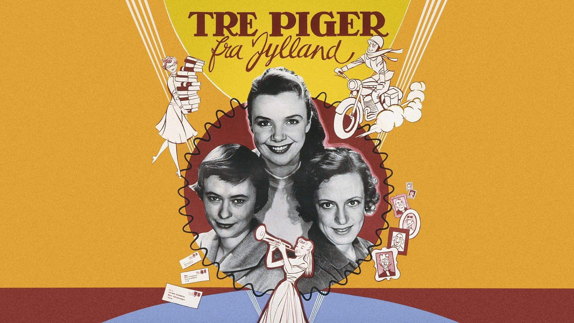 Tre piger fra Jylland 1957 movie scene
